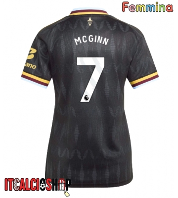 Aston Villa John McGinn #7 Seconda Maglia Femmina 2026-27 Manica Corta